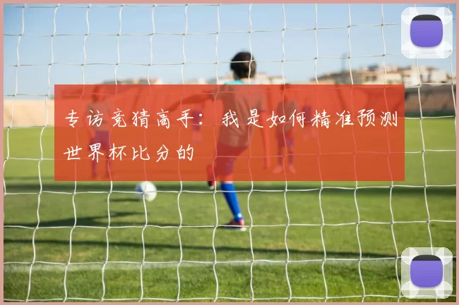 专访竞猜高手：我是如何精准预测世界杯比分的